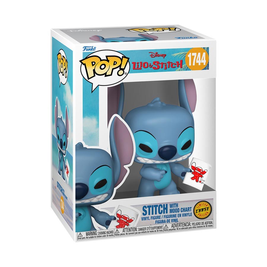 POP Disney Lilo & Stitch Stitch With Mood Chart Chase Vinyl Figure