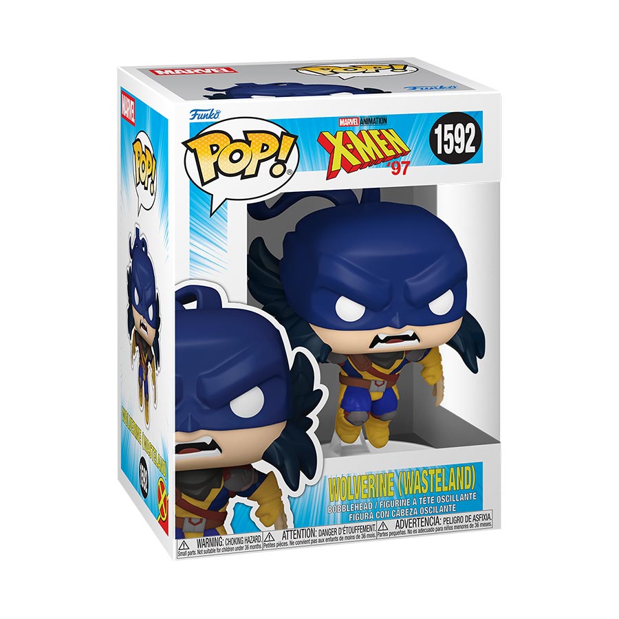 POP Marvel X-Men 97 Wasteland Wolverine Vinyl Bobble Head