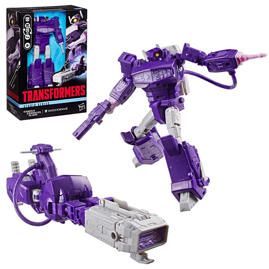 Transformers Studio Series Voyager Class Transformers The Movie 86 Shockwave Action Figure