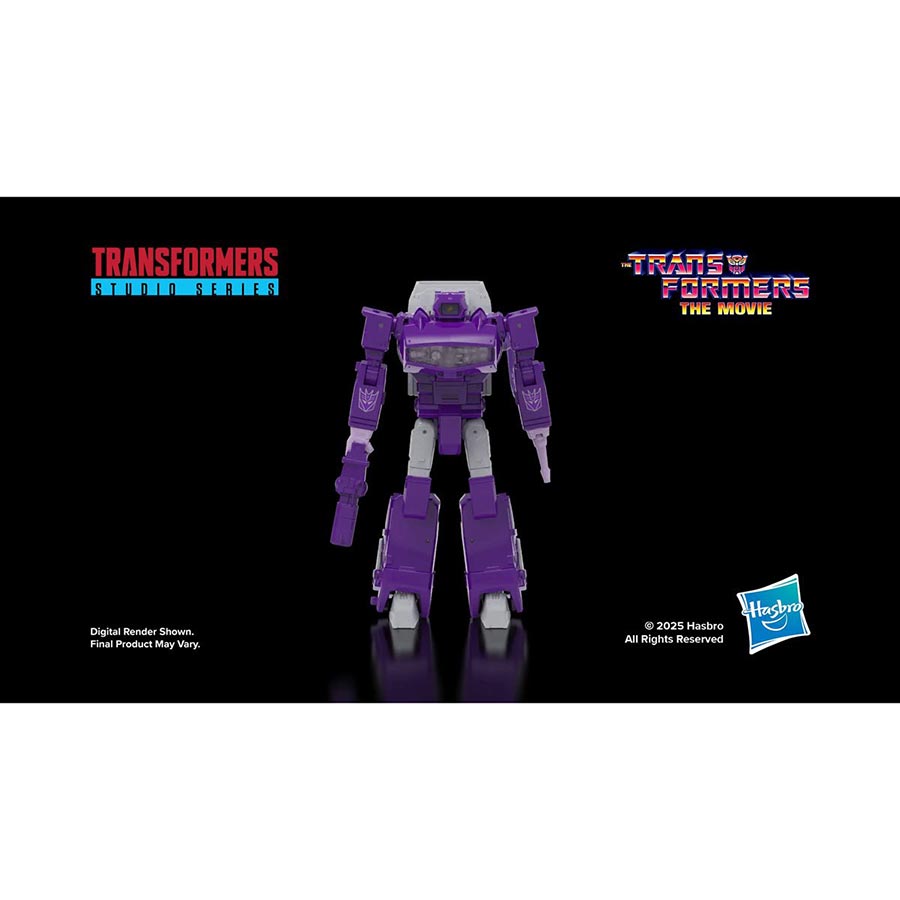 Transformers Studio Series Voyager Class Transformers The Movie 86 Shockwave Action Figure