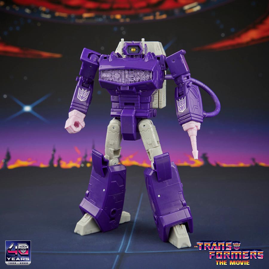 Transformers Studio Series Voyager Class Transformers The Movie 86 Shockwave Action Figure