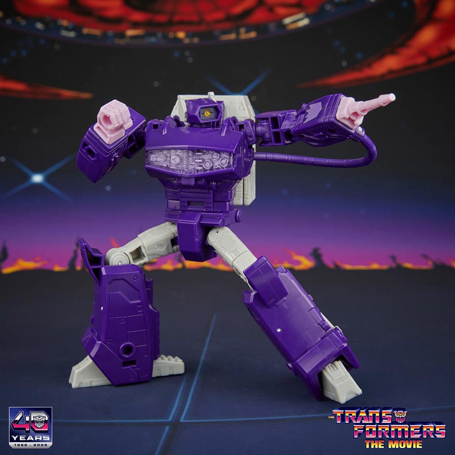 Transformers Studio Series Voyager Class Transformers The Movie 86 Shockwave Action Figure
