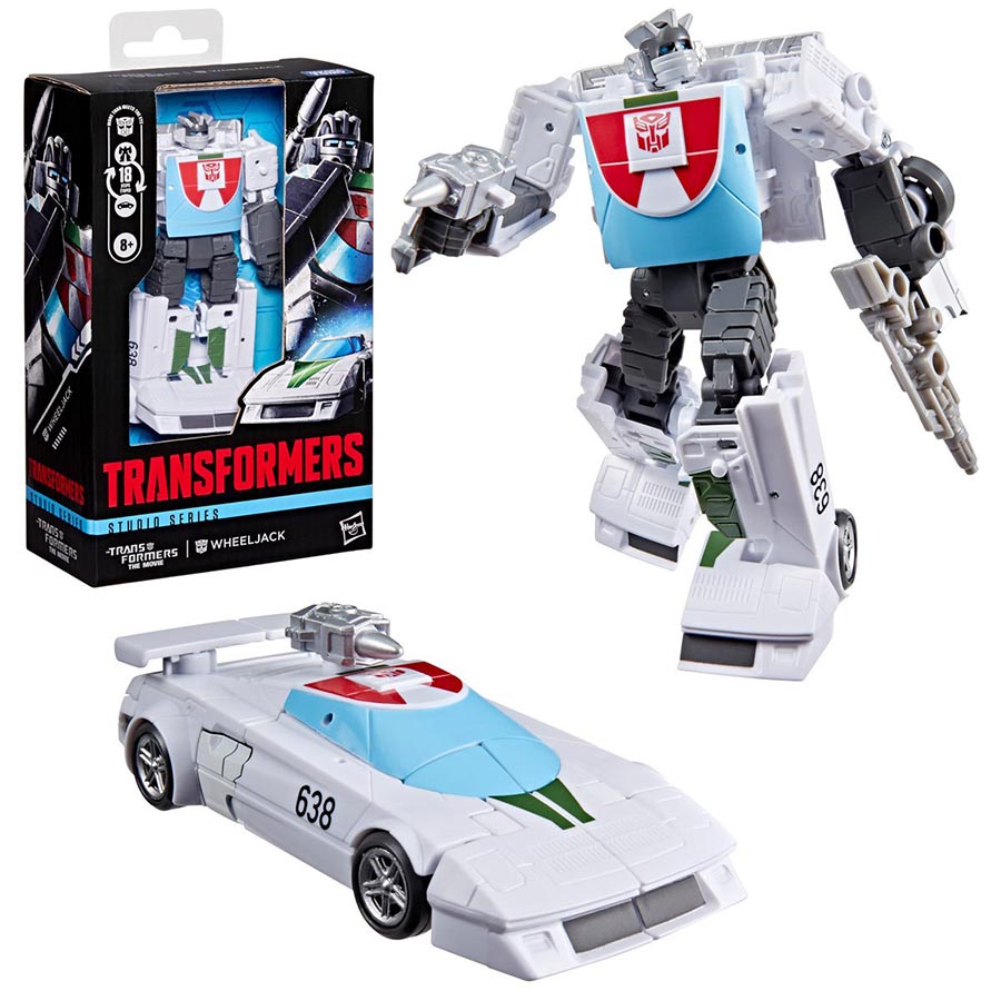 Transformers Studio Series Deluxe Class Transformers The Movie 86 Wheeljack Action Figure