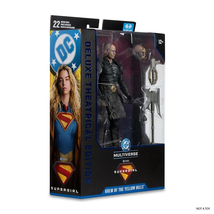 DC Theatrical Deluxe Wave 4 Supergirl Movie 2026 Krem 7-Inch Action Figure
