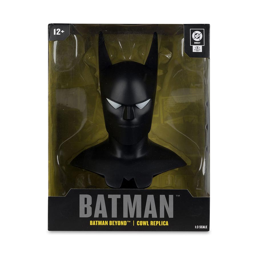 DC Direct Batman Cowl Collection Wave 6 Batman Beyond Batman 1/3 Scale Prop Replica