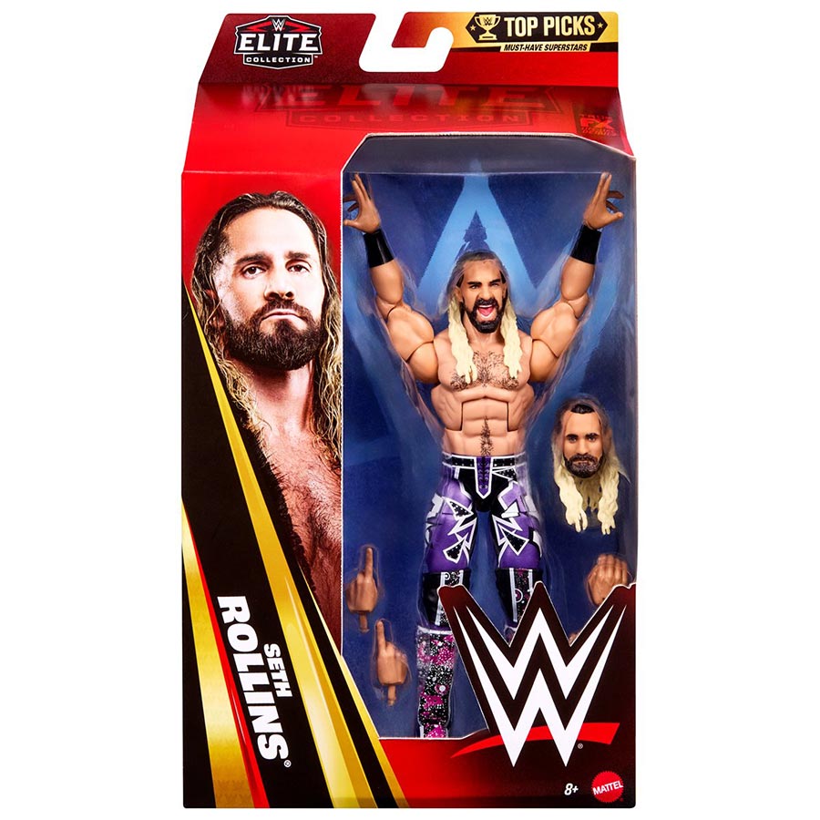 WWE Top Picks Elite Collection 2026 Wave 3 Seth Rollins Action Figure
