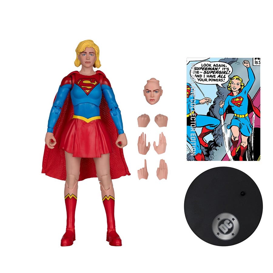 DC McFarlane Collector Edition Wave 14 Supergirl 1st Appearance Platinum Edition 7-Inch Action Figure