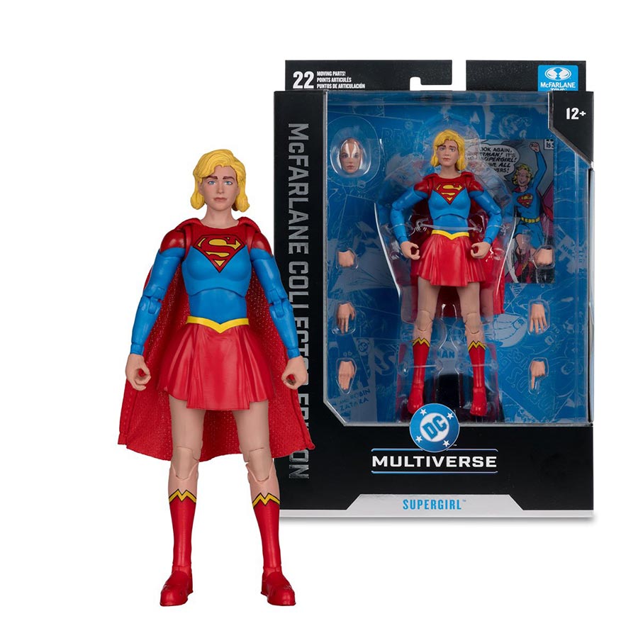 DC McFarlane Collector Edition Wave 14 Supergirl 1st Appearance Platinum Edition 7-Inch Action Figure