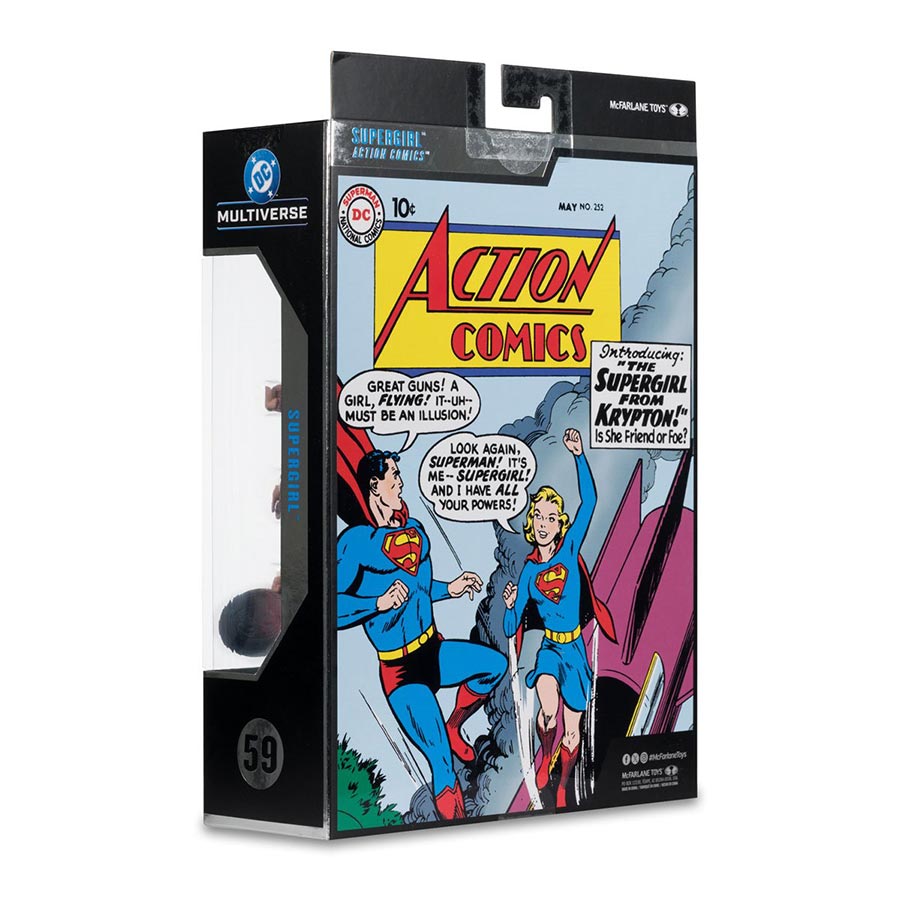 DC McFarlane Collector Edition Wave 14 Supergirl 1st Appearance Platinum Edition 7-Inch Action Figure