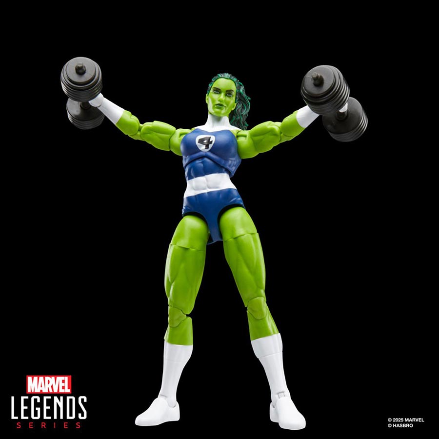 Marvel Legends Fantastic Four Retro She-Hulk 6-Inch Action Figure