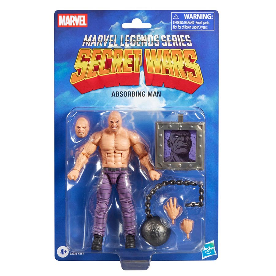 Marvel Legends Secret Wars Absorbing Man 6-Inch Action Figure