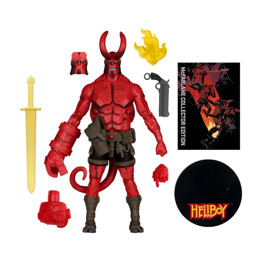 McFarlane Collector Edition Hellboy Platinum Edition 7-Inch Scale Action Figure