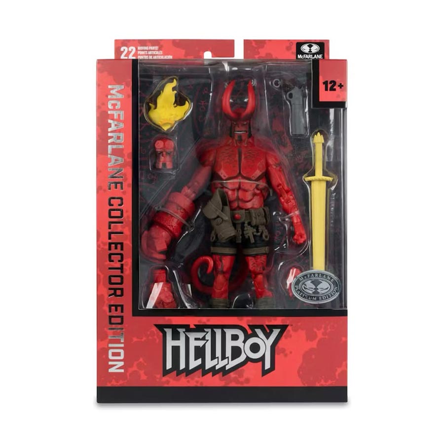 McFarlane Collector Edition Hellboy Platinum Edition 7-Inch Scale Action Figure