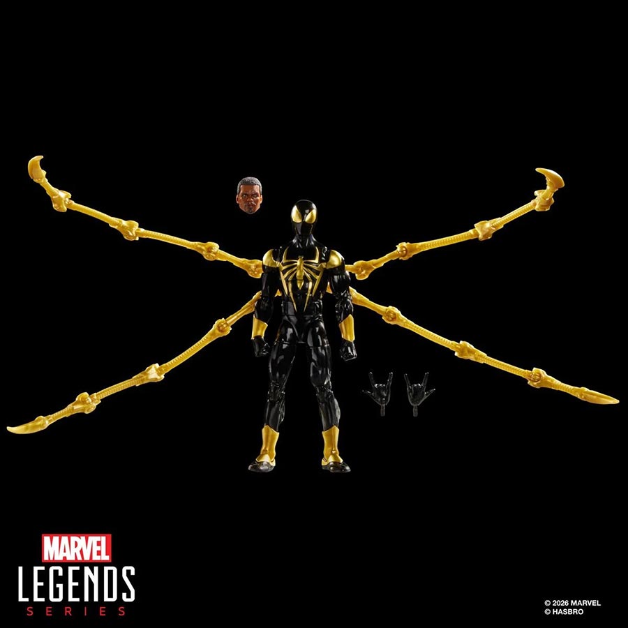 Marvel Legends Spider-Man Iron Spider Aaron Davis 6-Inch Action Figure