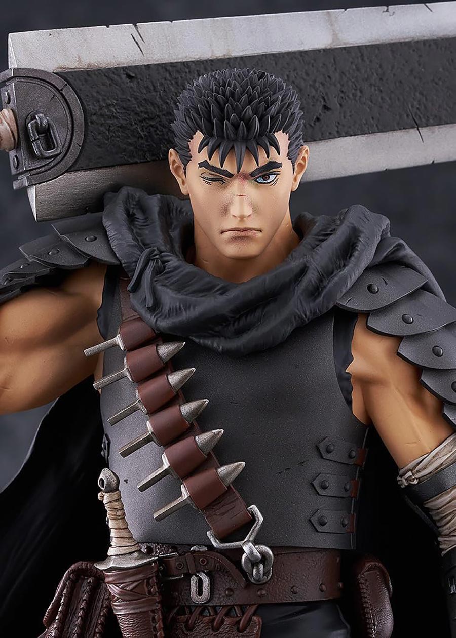 Berserk Pop Up Parade Guts Black Swordsman L Size PVC Figure