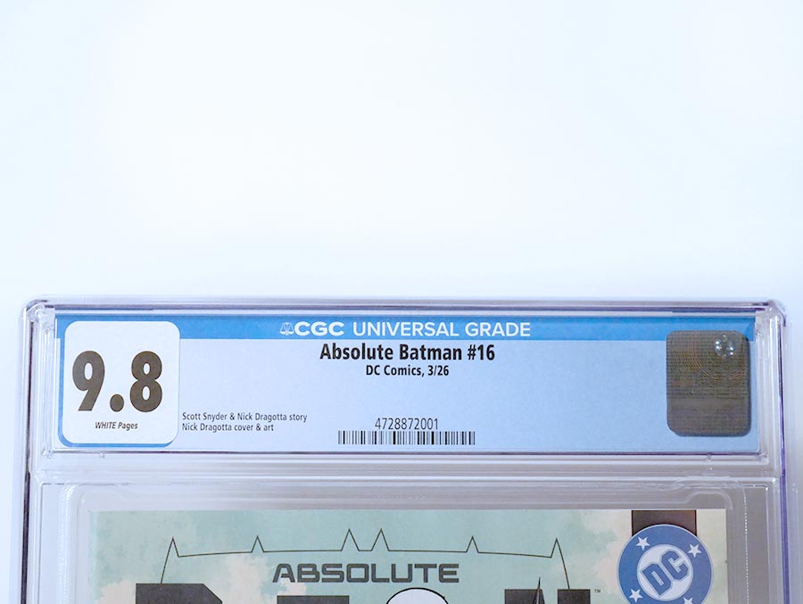 Absolute Batman #16 Cover H Regular Nick Dragotta Cover CGC 9.8 (DC All In)