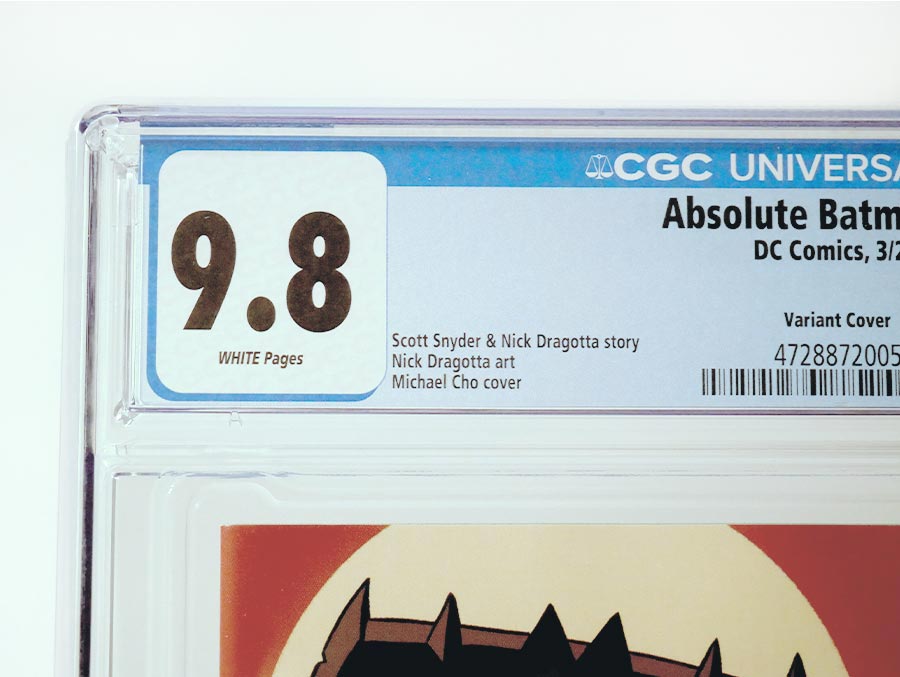 Absolute Batman #16 Cover I Variant Michael Cho Card Stock Cover CGC 9.8 (DC All In)