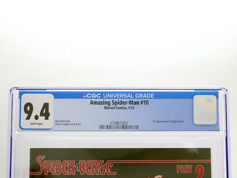 Amazing Spider-Man Vol 3 #10 Cover E Regular Olivier Coipel Cover CGC 9.4 (Spider-Verse Tie-In)