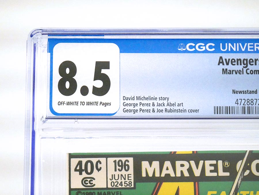 Avengers #196 Cover F CGC 8.5