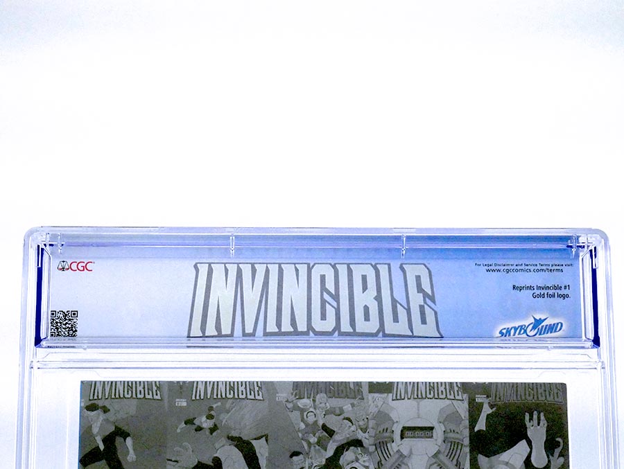 Invincible #1 Cover K LCSD 2020 Gold Foil Logo Cover CGC 9.8