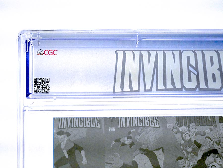 Invincible #1 Cover K LCSD 2020 Gold Foil Logo Cover CGC 9.8
