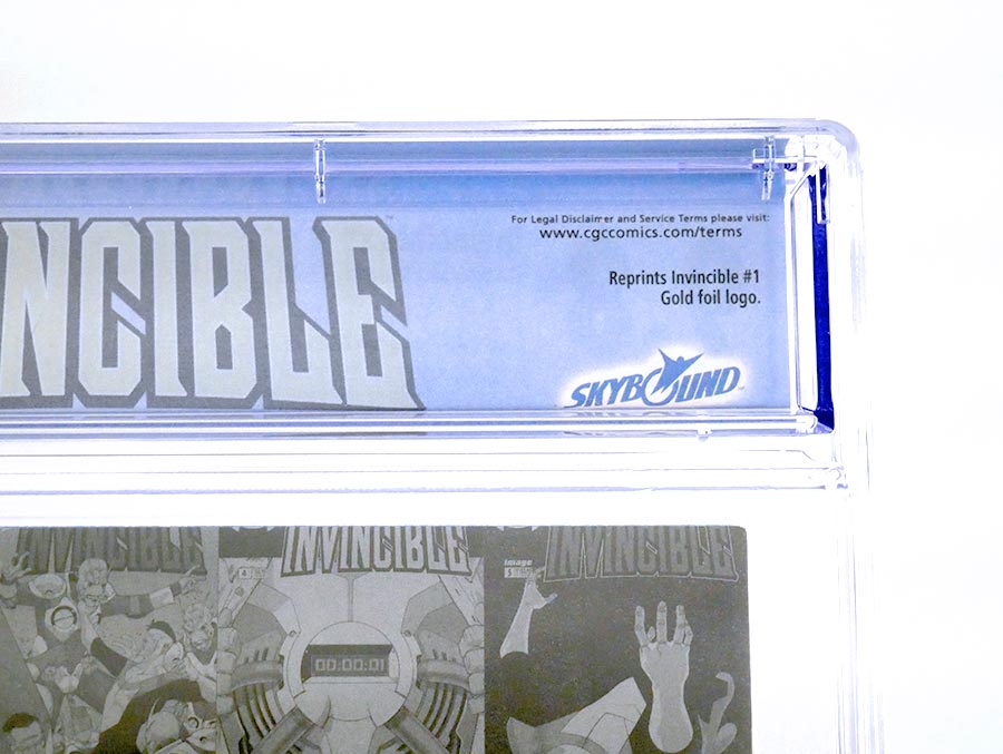 Invincible #1 Cover K LCSD 2020 Gold Foil Logo Cover CGC 9.8