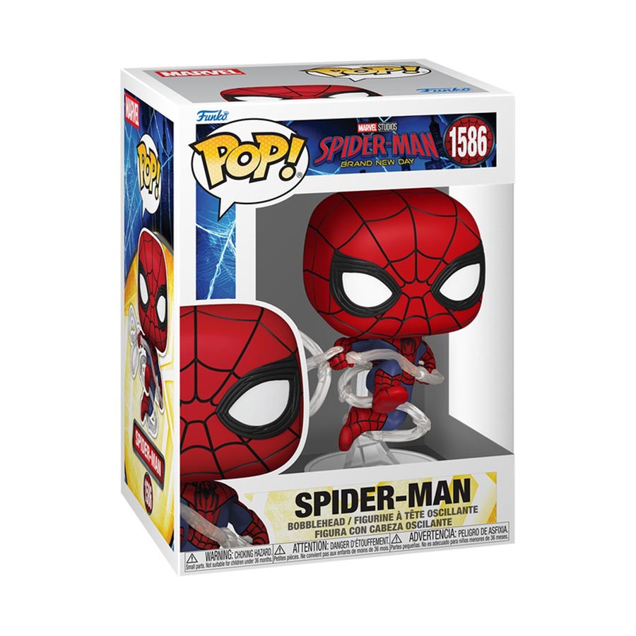 POP Marvel Spider-Man Brand New Day Spider-Man Vinyl Bobble Head