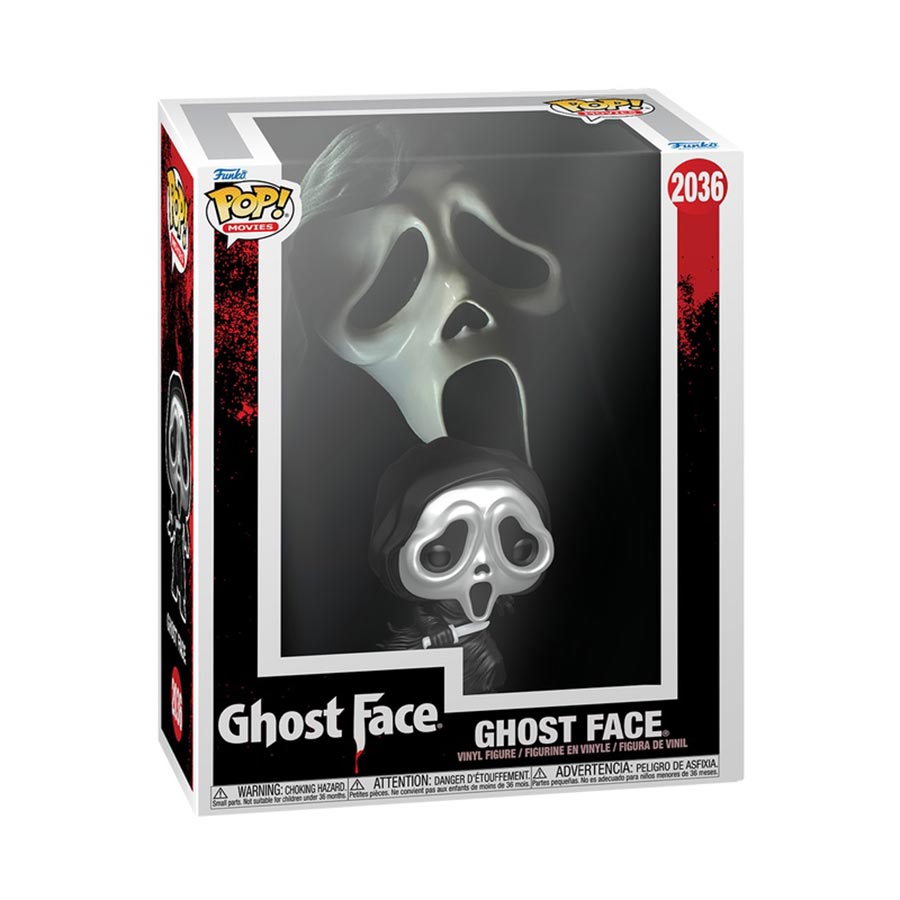 POP VHS Cover Ghost Face Ghost Face Metallic Vinyl Figure
