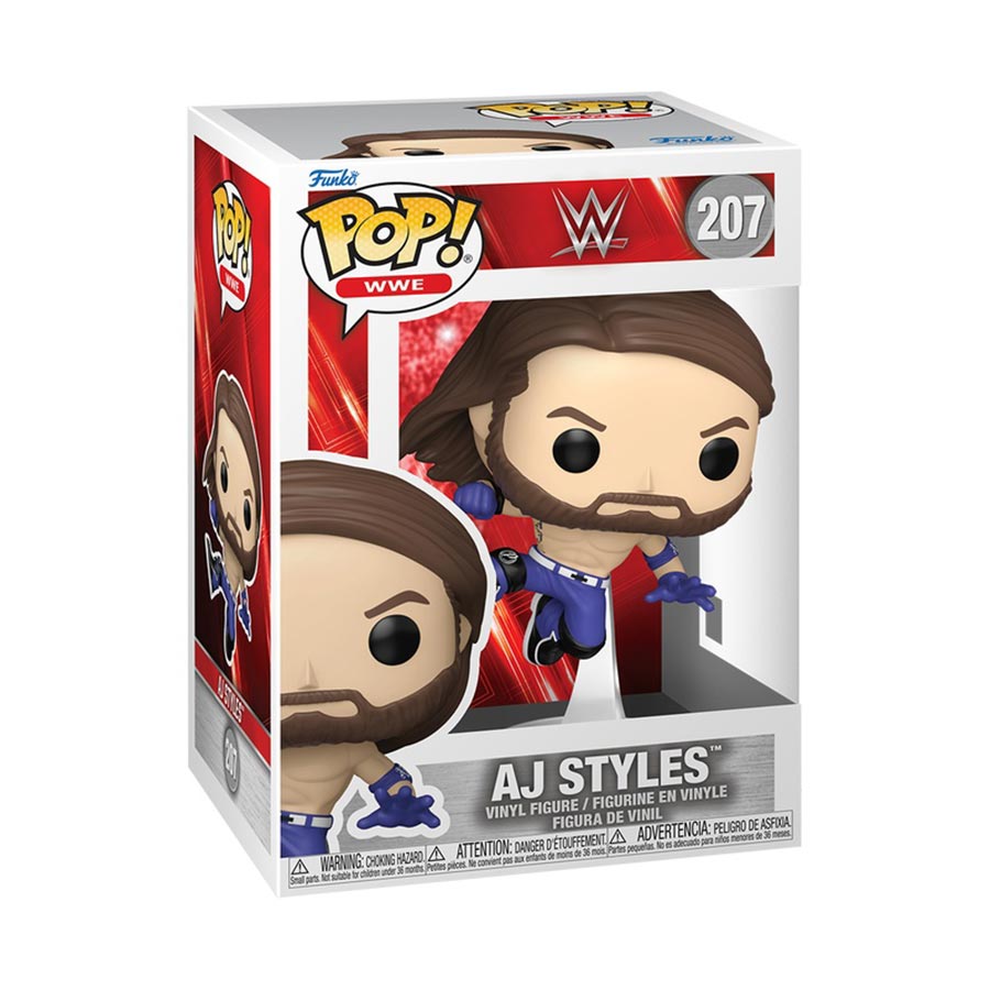 POP WWE AJ Styles Phenomenal Forearm Vinyl Figure