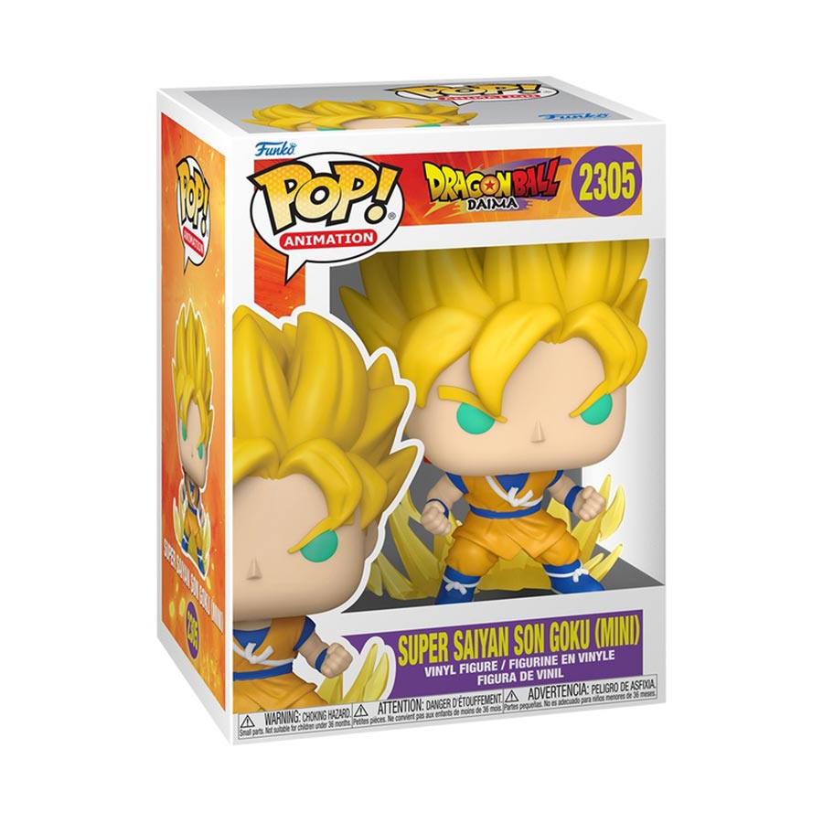 POP Animation Dragon Ball Daima Super Saiyan Son Goku Vinyl Figure