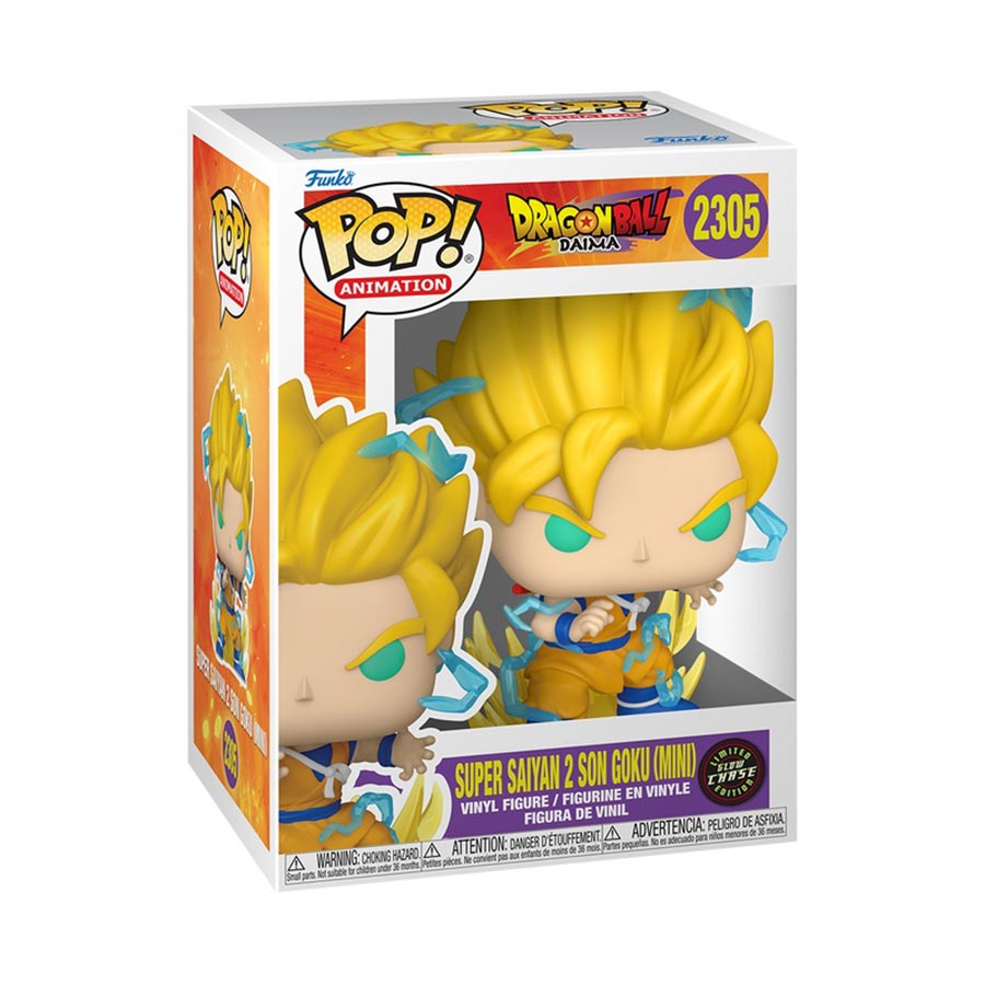 POP Animation Dragon Ball Daima Super Saiyan Son Goku Chase Vinyl Figure
