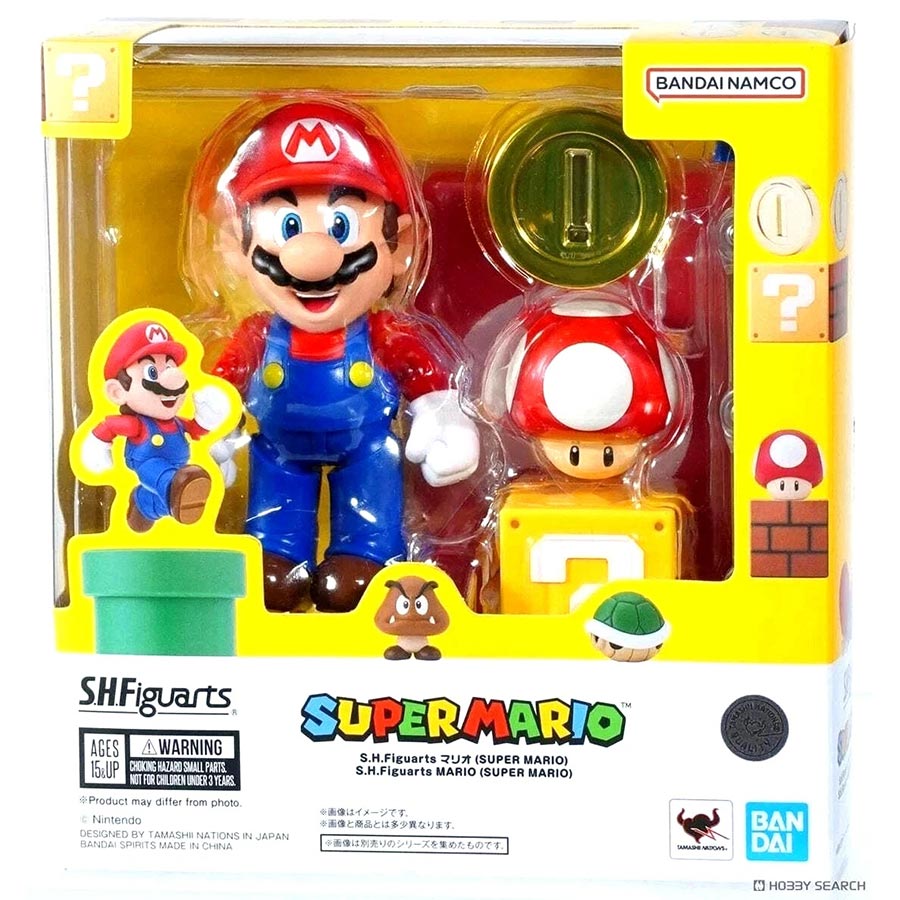 Super Mario S.H.Figuarts - Mario Action Figure (2026)