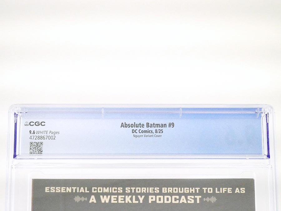 Absolute Batman #9 Cover P Incentive Dustin Nguyen Card Stock Variant Cover CGC 9.6 (DC All In)