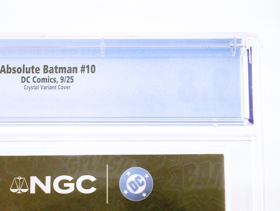 Absolute Batman #10 Cover J Incentive Shawn Crystal Card Stock Variant Cover CGC 9.8 (DC All In)