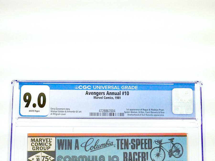 Avengers Annual #10 Cover J 1st Ptg CGC 9.0