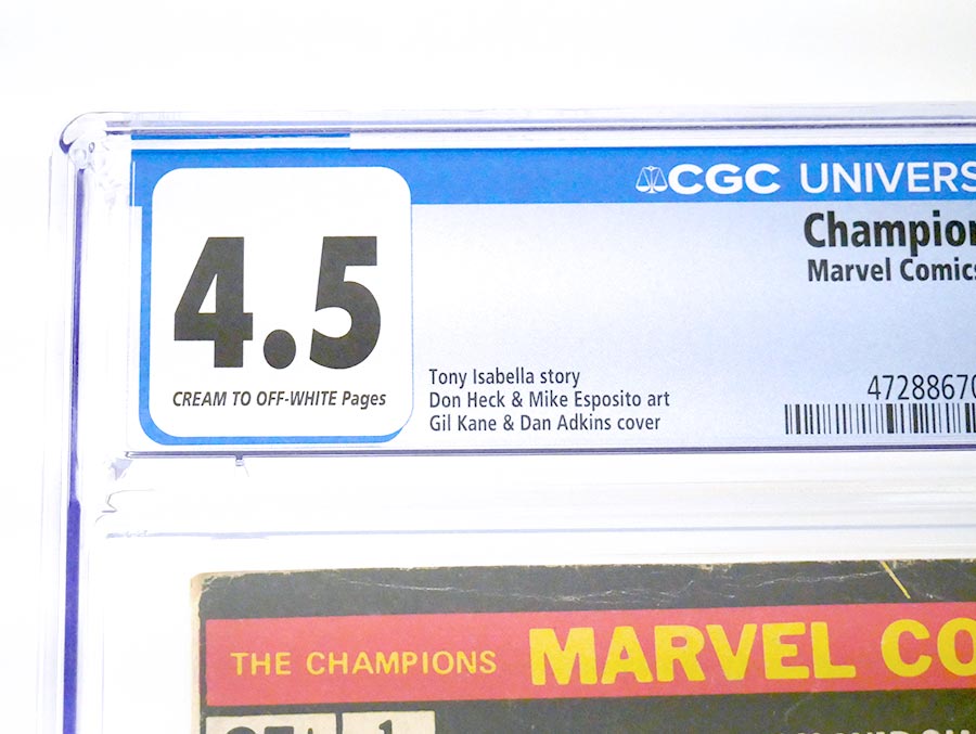 Champions (Marvel) #1 Cover C CGC 4.5
