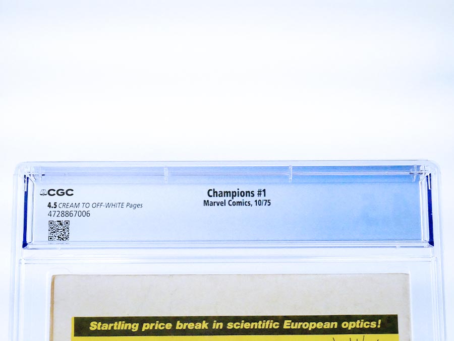 Champions (Marvel) #1 Cover C CGC 4.5