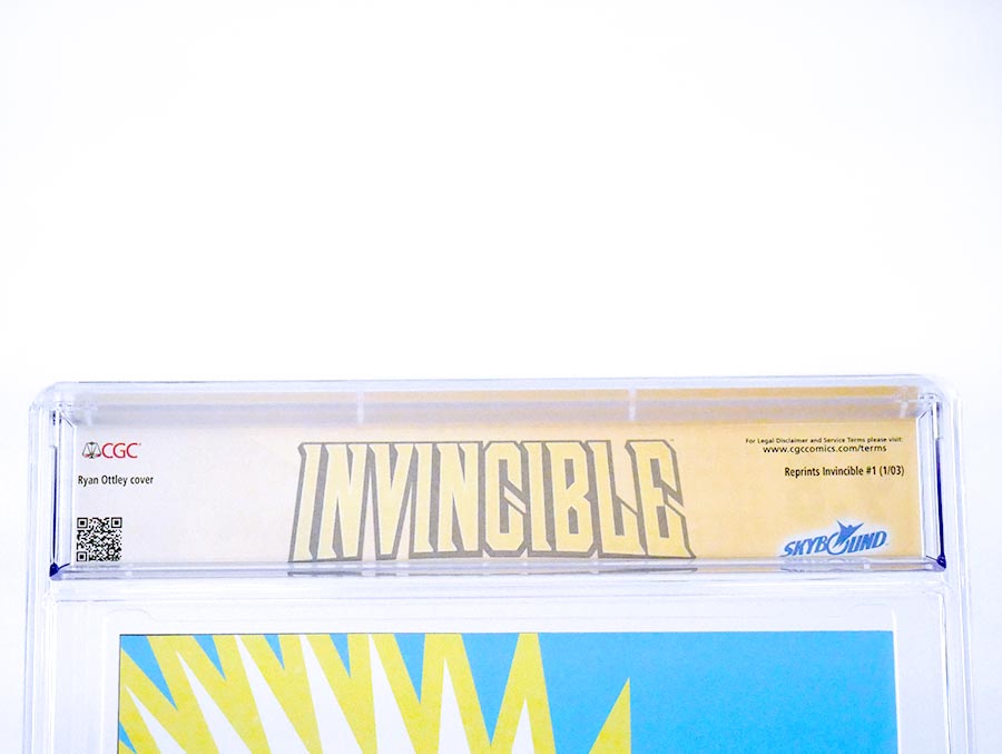 Invincible #1 Cover L Convention Edition A CGC Signature Series 9.8 Signed By Ryan Ottley