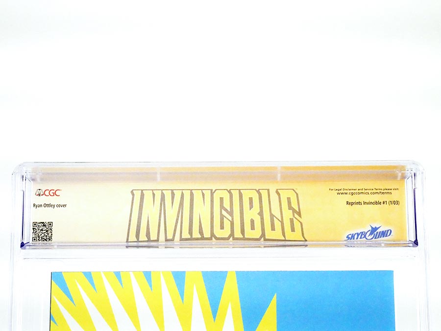 Invincible #1 Cover N Convention Edition D CGC Signature Series 9.8 Signed By Ryan Ottley