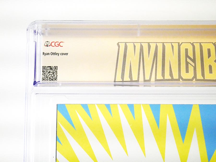 Invincible #1 Cover N Convention Edition D CGC Signature Series 9.8 Signed By Ryan Ottley