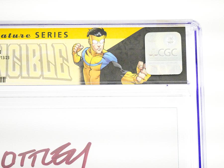 Invincible #1 Cover O Convention Edition C CGC Signature Series 9.9 Signed By Ryan Ottley