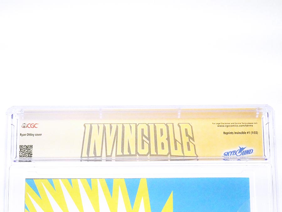 Invincible #1 Cover O Convention Edition C CGC Signature Series 9.9 Signed By Ryan Ottley