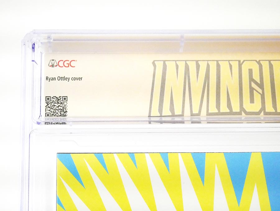 Invincible #1 Cover O Convention Edition C CGC Signature Series 9.9 Signed By Ryan Ottley