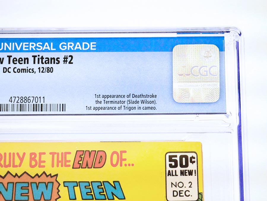 New Teen Titans #2 Cover E CGC 9.2