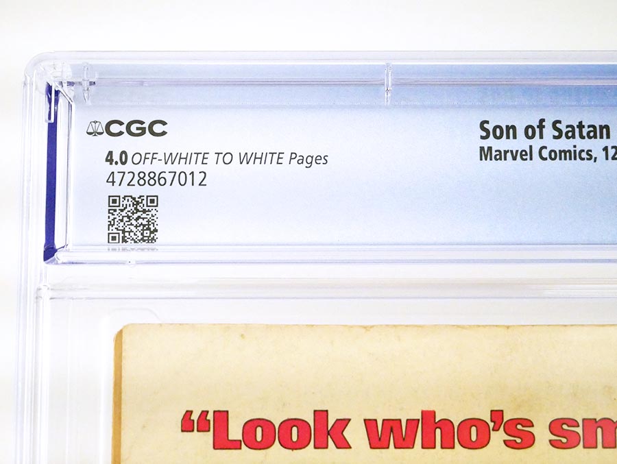 Son Of Satan #1 Cover B CGC 4.0