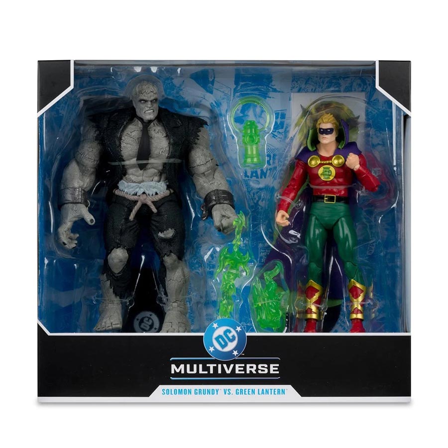 DC Multiverse Green Lantern Justice Society Of America vs Solomon Grundy MegaFig 2-Pack Action Figure