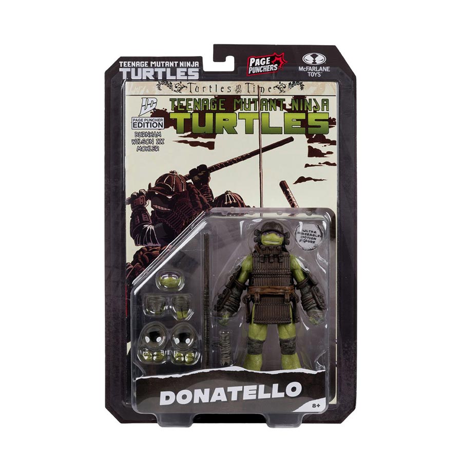 Teenage Mutant Ninja Turtles Page Punchers Wave 4 Turtles In Time Donatello 5-Inch Action Figure