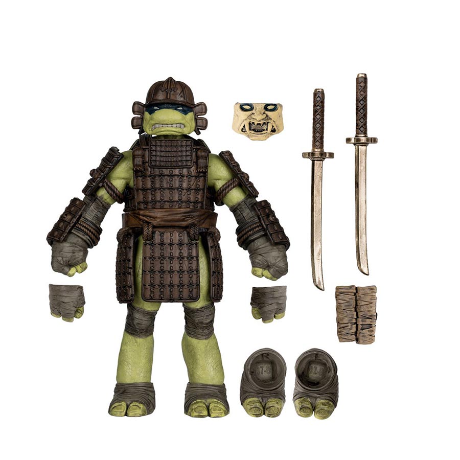 Teenage Mutant Ninja Turtles Page Punchers Wave 4 Turtles In Time Leonardo 5-Inch Action Figure