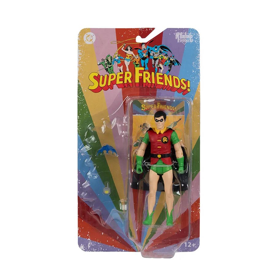 DC Retro Wave 15 Super Friends Evil Robin Chase 6-Inch Action Figure