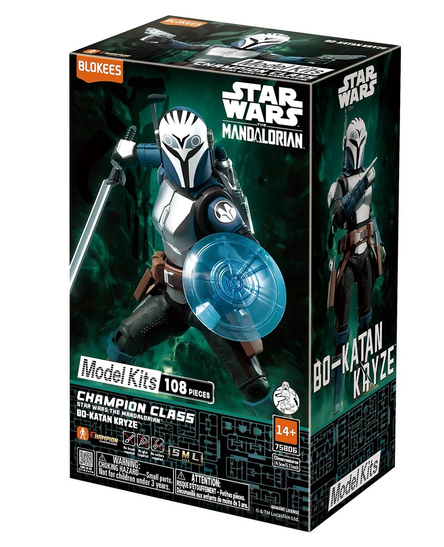 Blokees Star Wars The Mandalorian Bo-Katan Kryze Classic Class 06 Model Kit
